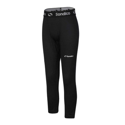 Black - Side - Sondico Boys 3-4 Tights