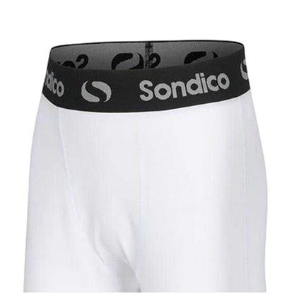 White - Lifestyle - Sondico Boys 3-4 Tights