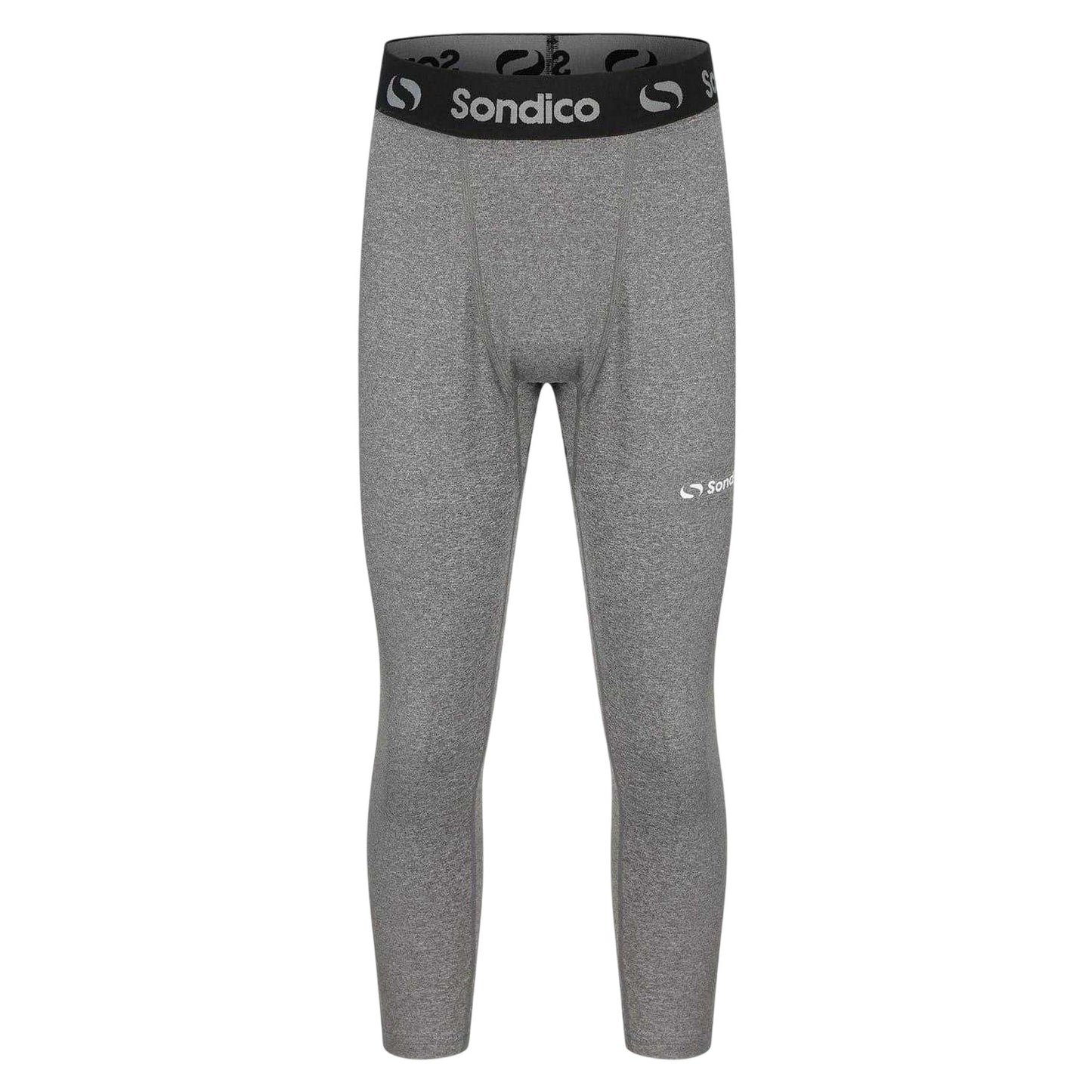 Grey - Front - Sondico Boys 3-4 Tights