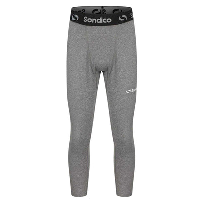 Grey - Front - Sondico Boys 3-4 Tights
