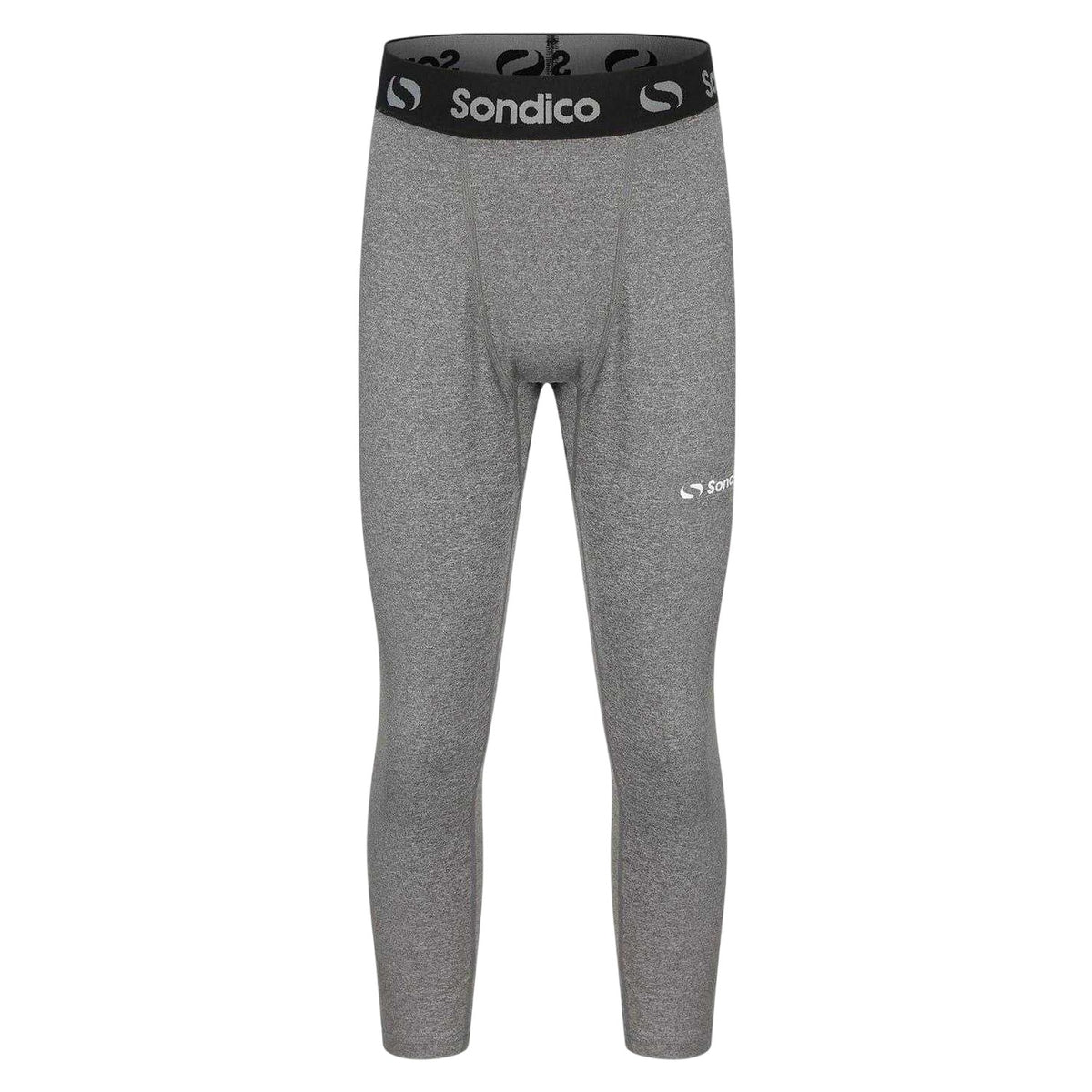 Grey - Front - Sondico Boys 3-4 Tights