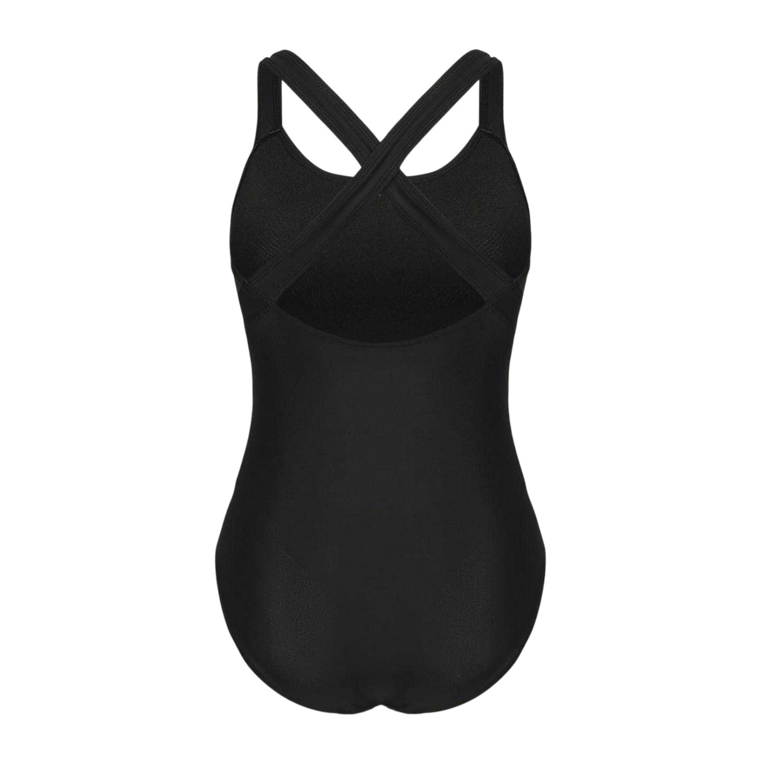 Black - Back - Slazenger Womens-Ladies Xtra Life One Piece Swimsuit