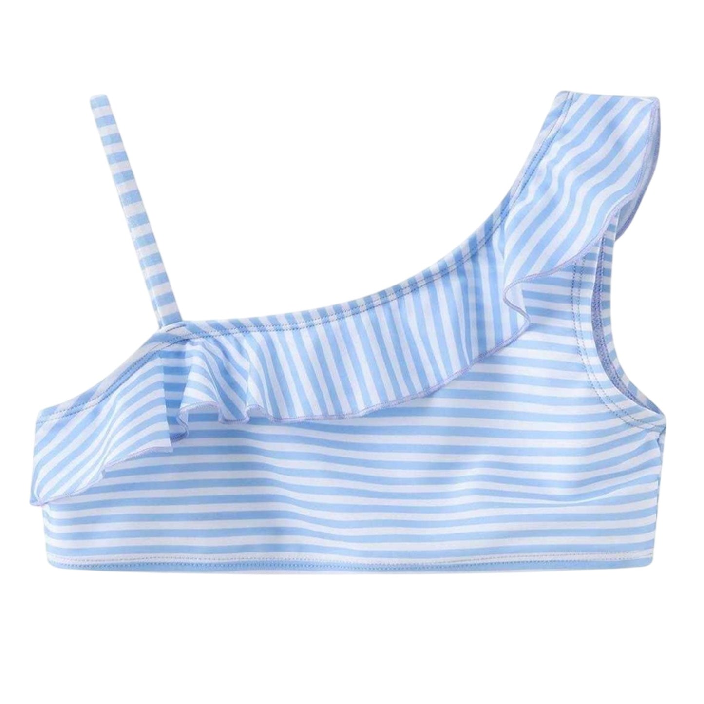 Blue - Back - Star Girls Two-Piece Swimsuit