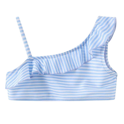 Blue - Back - Star Girls Two-Piece Swimsuit