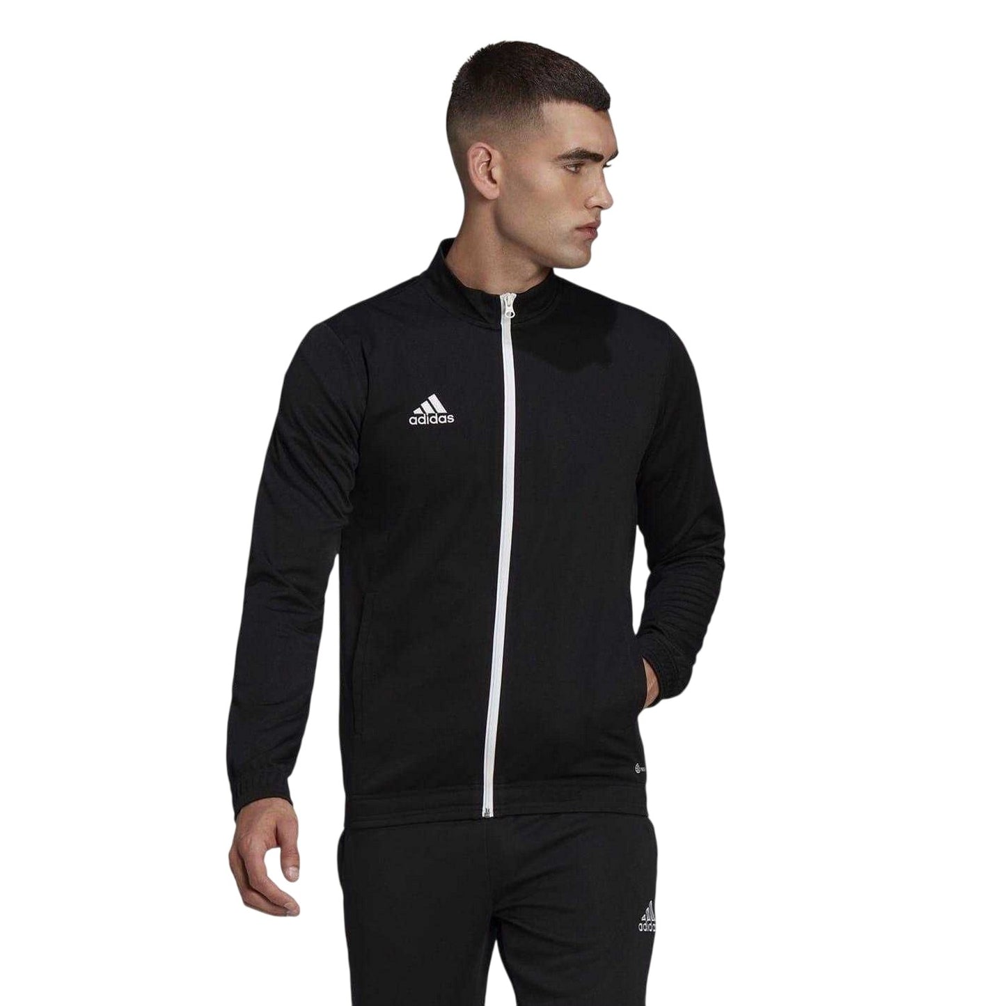 Black - Lifestyle - Adidas Mens Entrada 22 Track Jacket