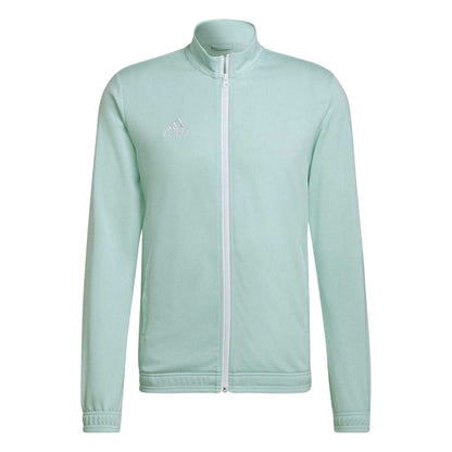 Mint - Front - Adidas Mens Entrada 22 Track Jacket
