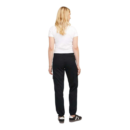 Black - Back - JJXX Womens-Ladies Kendal Cargo Trousers