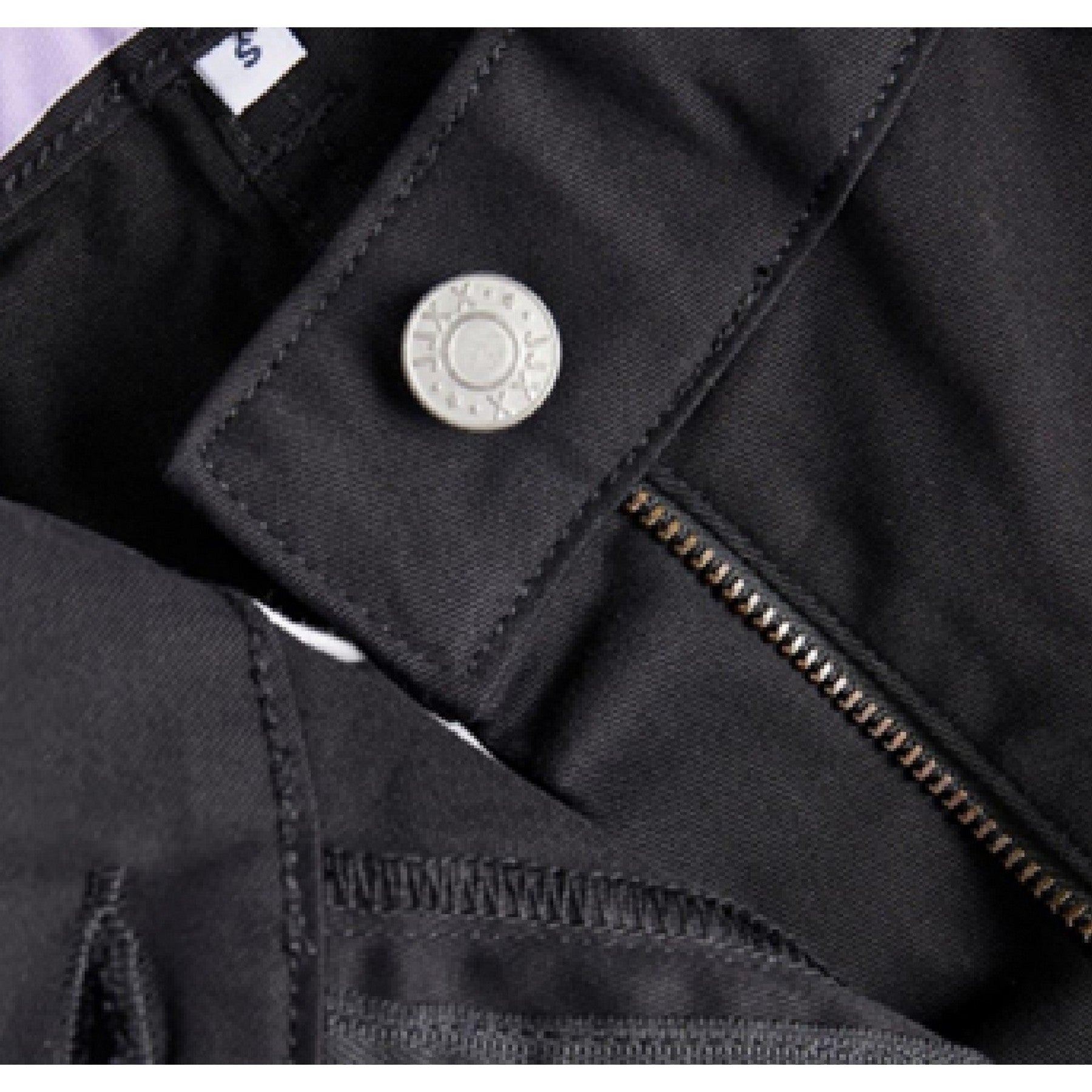 Black - Side - JJXX Womens-Ladies Kendal Cargo Trousers