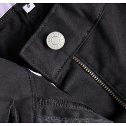 Black - Side - JJXX Womens-Ladies Kendal Cargo Trousers
