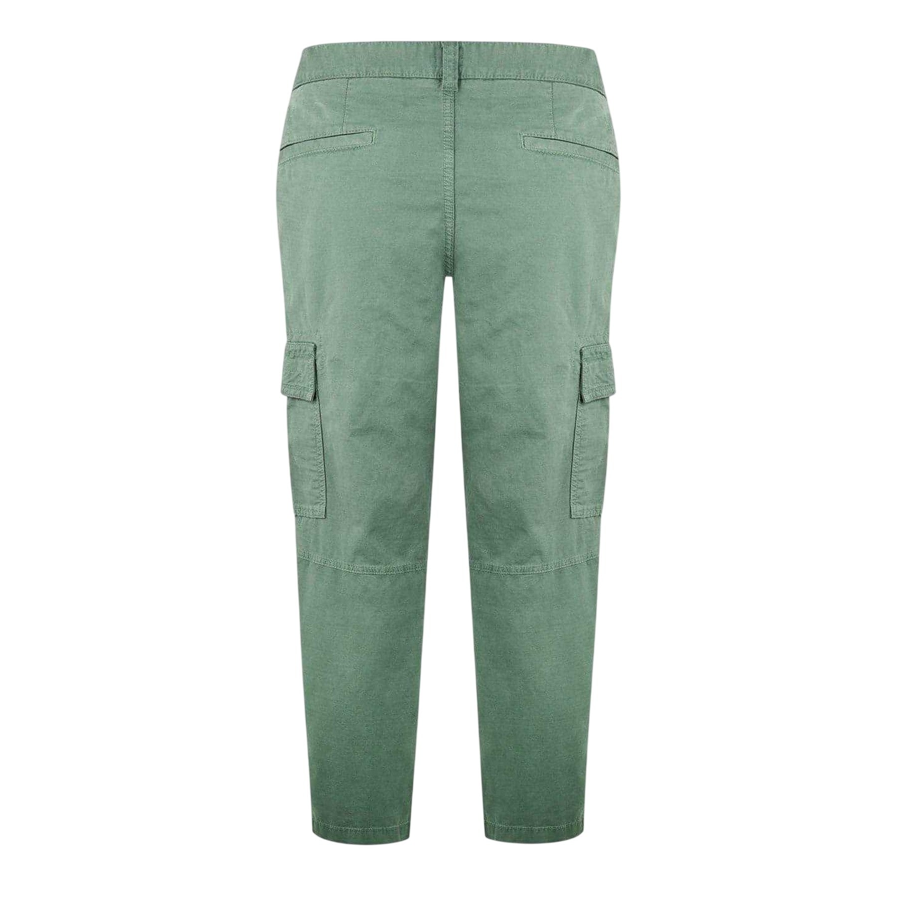 Green - Back - Boss Mens Tailored Cargo Trousers