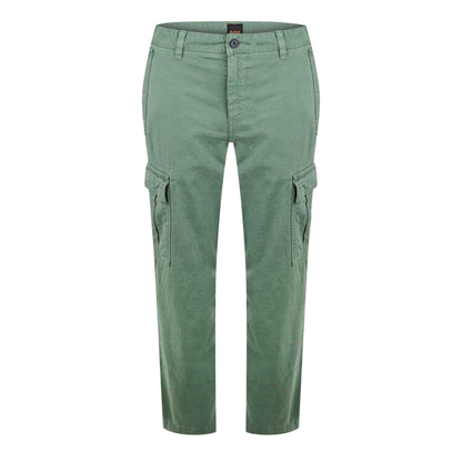 Green - Front - Boss Mens Tailored Cargo Trousers
