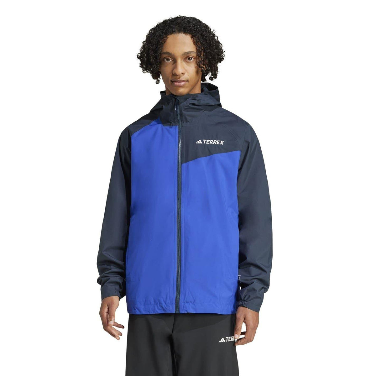 Blue-Black - Lifestyle - Adidas Mens Terrex Multi Jacket