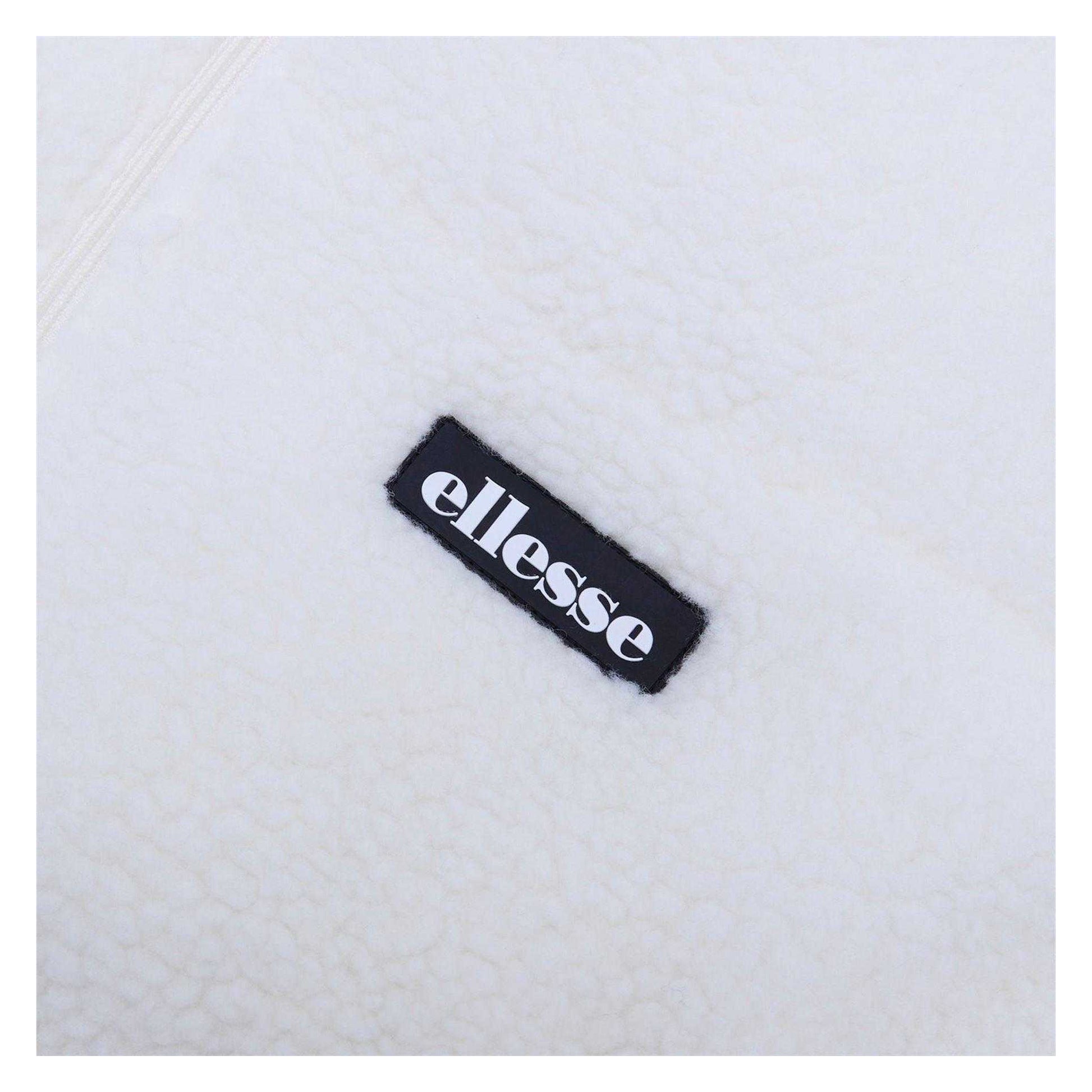 Off White - Lifestyle - Ellesse Mens Quilted Teddy Fleece Jacket