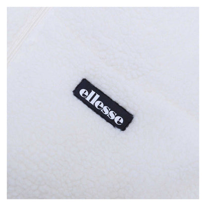 Off White - Lifestyle - Ellesse Mens Quilted Teddy Fleece Jacket