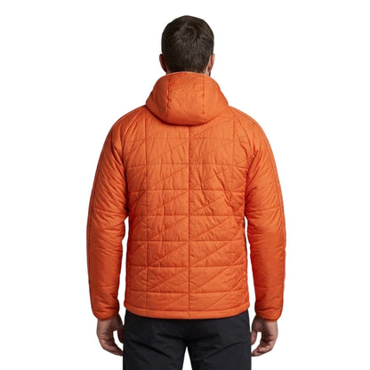 Orange - Back - Adidas Mens Puffer Jacket