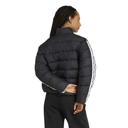 Black - Back - Adidas Womens-Ladies Climawarm Heavyweight Puffer Jacket