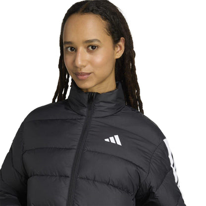 Black - Side - Adidas Womens-Ladies Climawarm Heavyweight Puffer Jacket