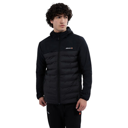 Black - Lifestyle - Ellesse Mens Cassiano Puffer Jacket
