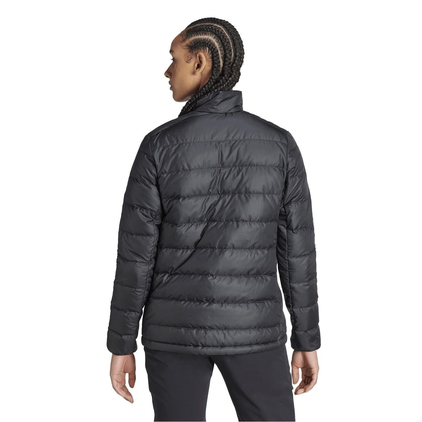 Black - Back - Adidas Womens-Ladies Mt Down Jacket