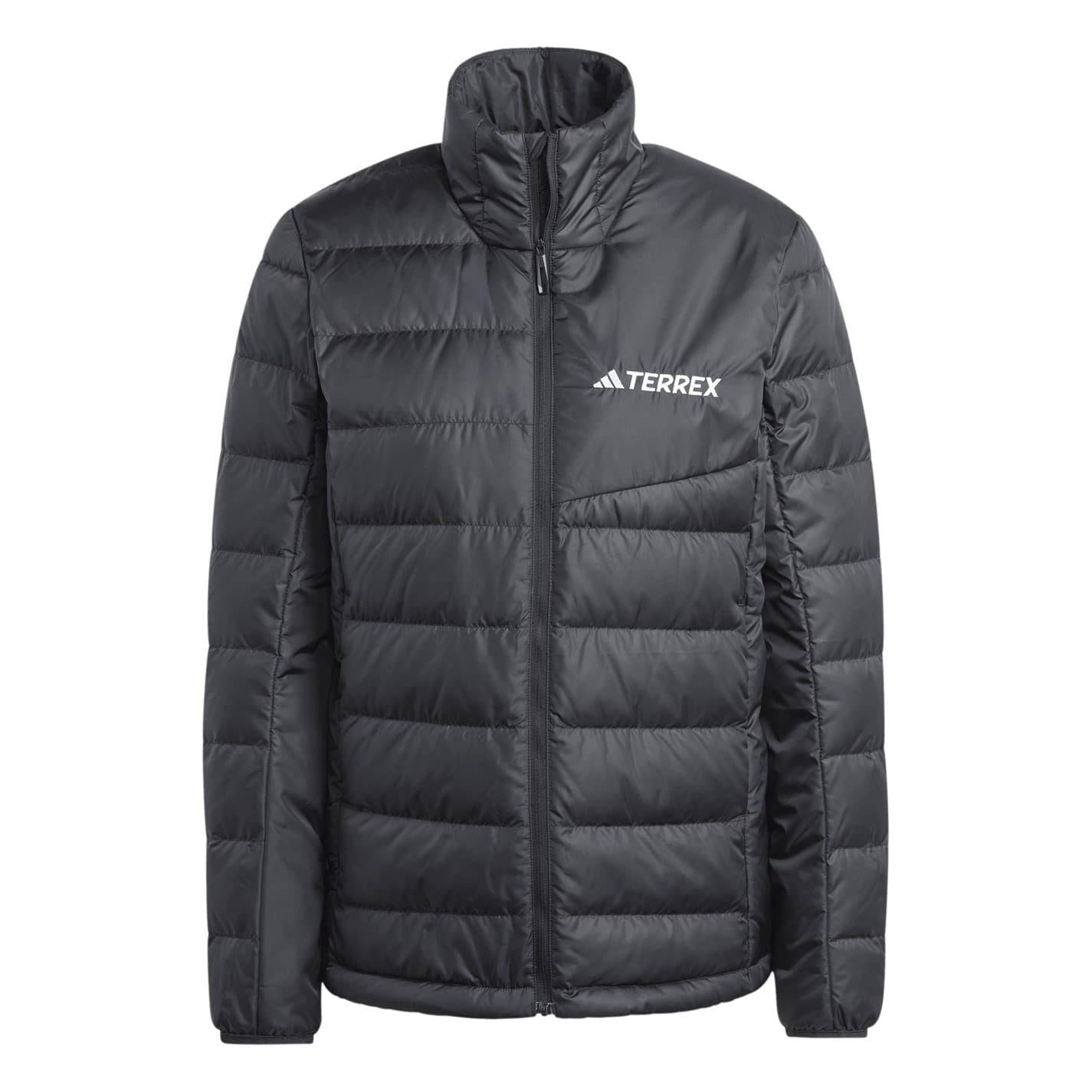 Black - Front - Adidas Womens-Ladies Mt Down Jacket