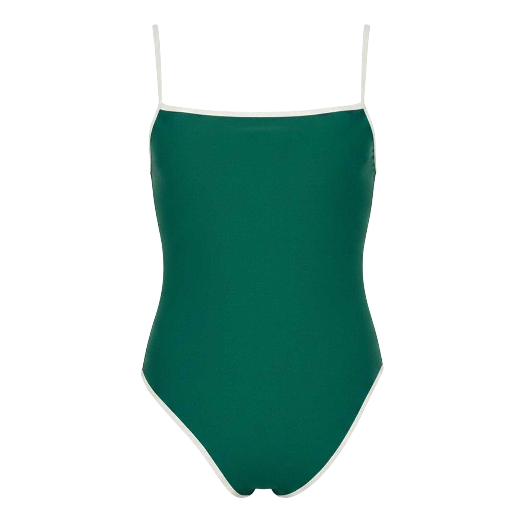 Poseidon - Front - Jack Wills Womens-Ladies Contrast Detail One Piece Swimsuit