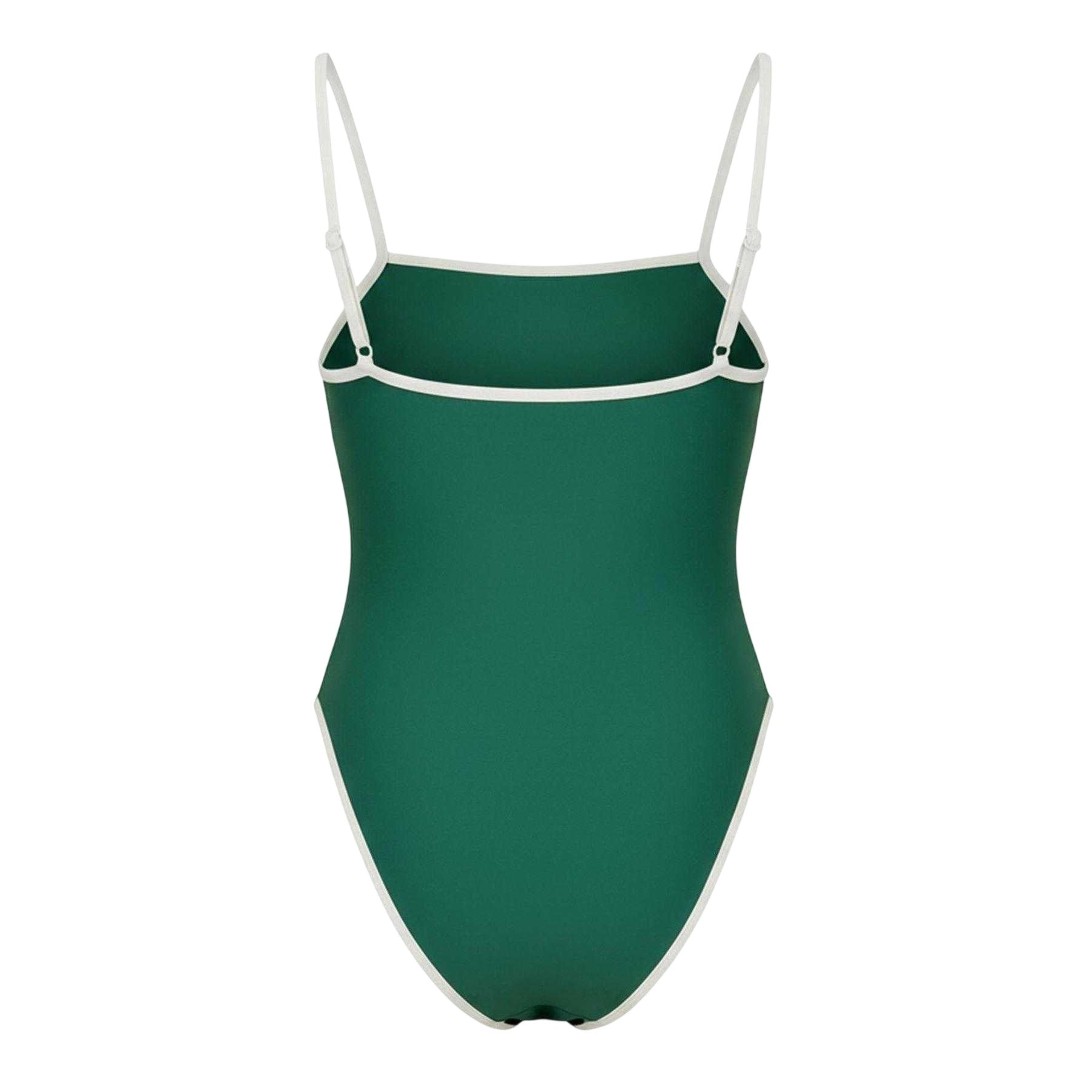 Poseidon - Back - Jack Wills Womens-Ladies Contrast Detail One Piece Swimsuit
