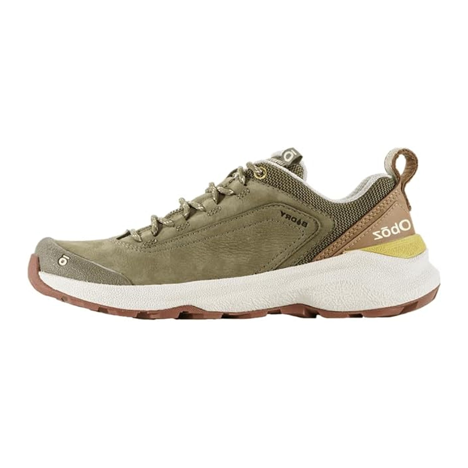 Green - Back - Oboz Womens-Ladies Waterproof Hiking Shoes