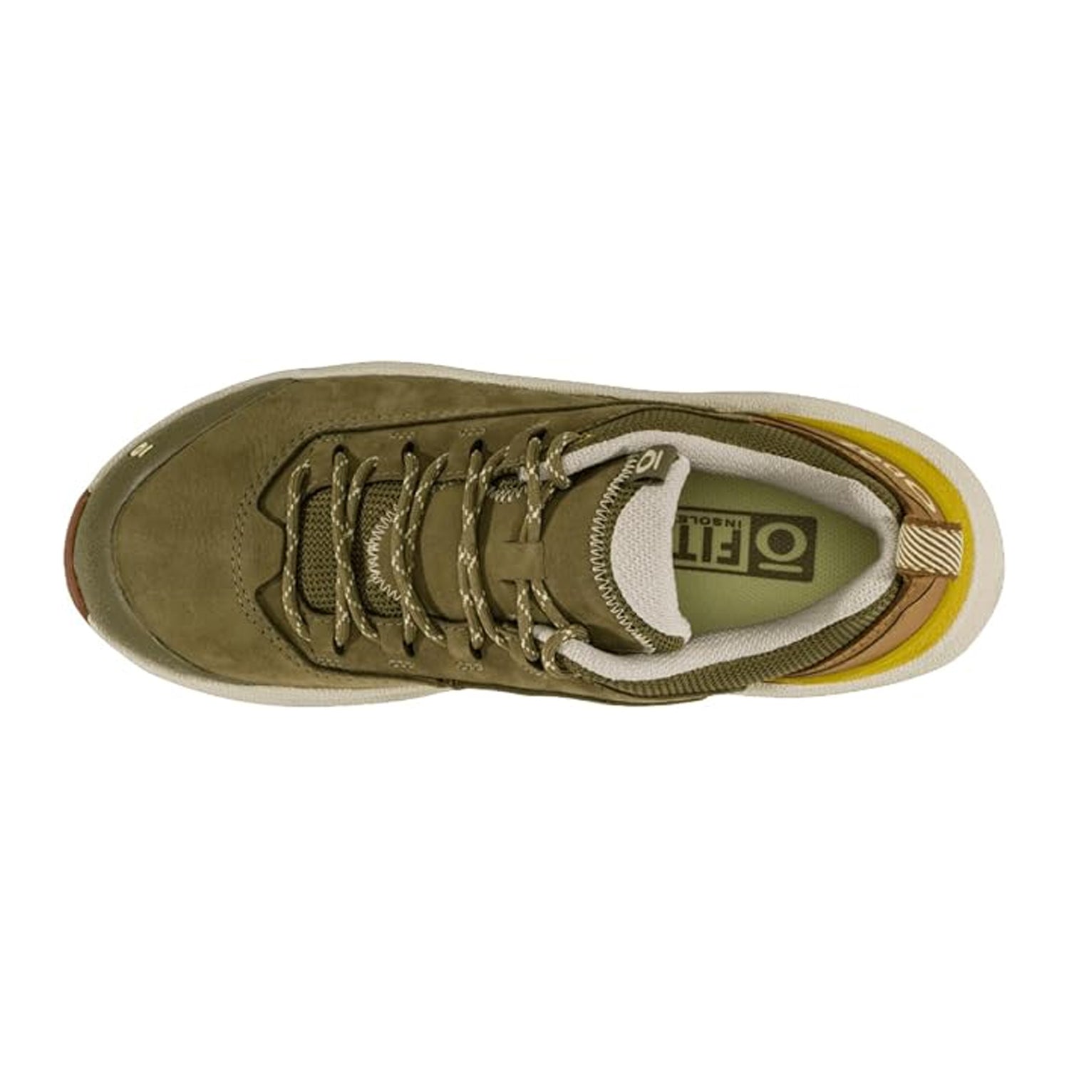 Green - Side - Oboz Womens-Ladies Waterproof Hiking Shoes