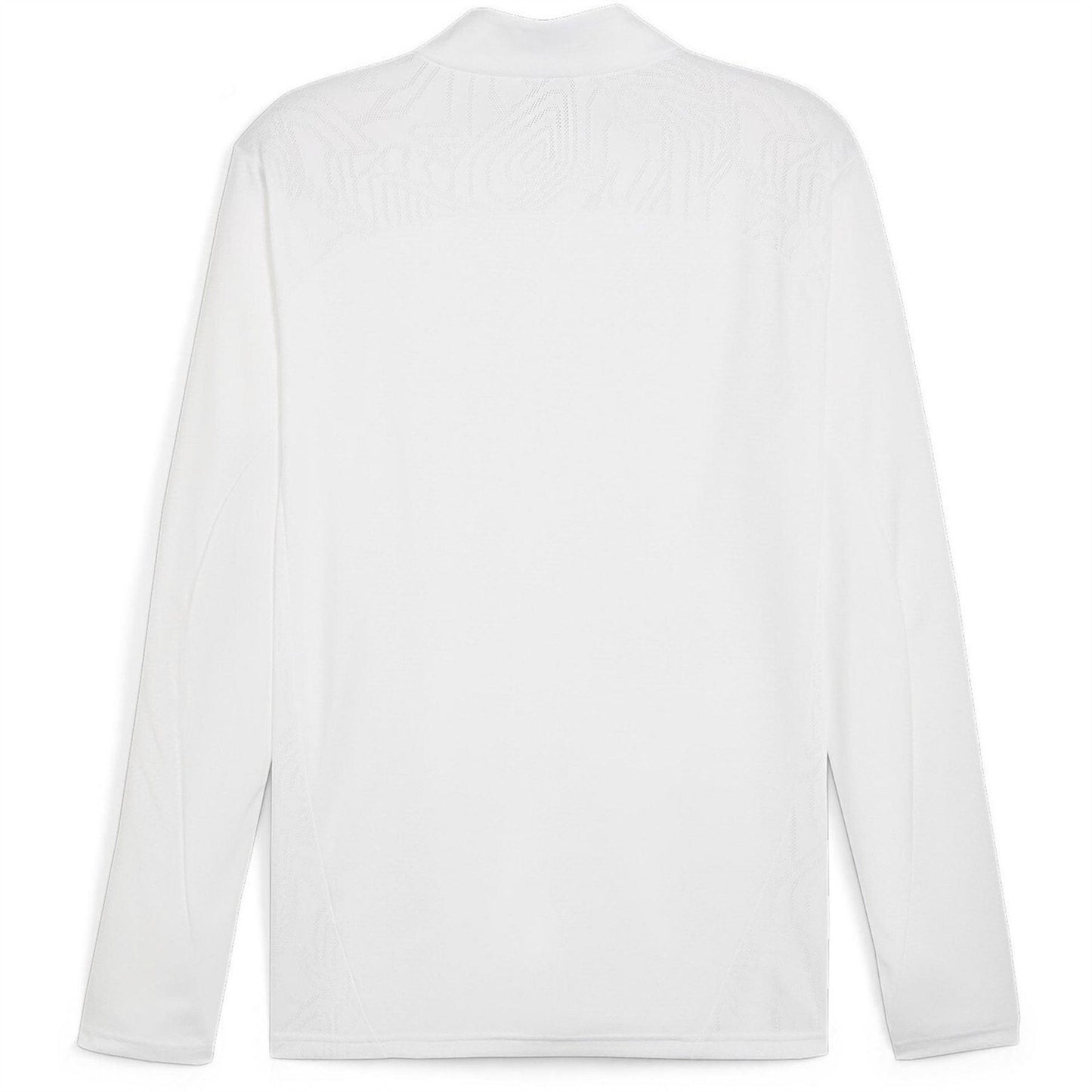 White-Silver - Back - Puma Mens TeamGoal Jacket