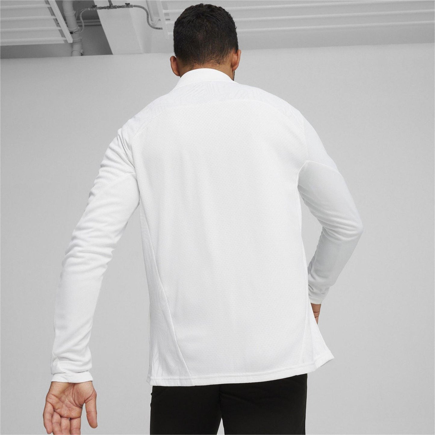 White-Silver - Lifestyle - Puma Mens TeamGoal Jacket
