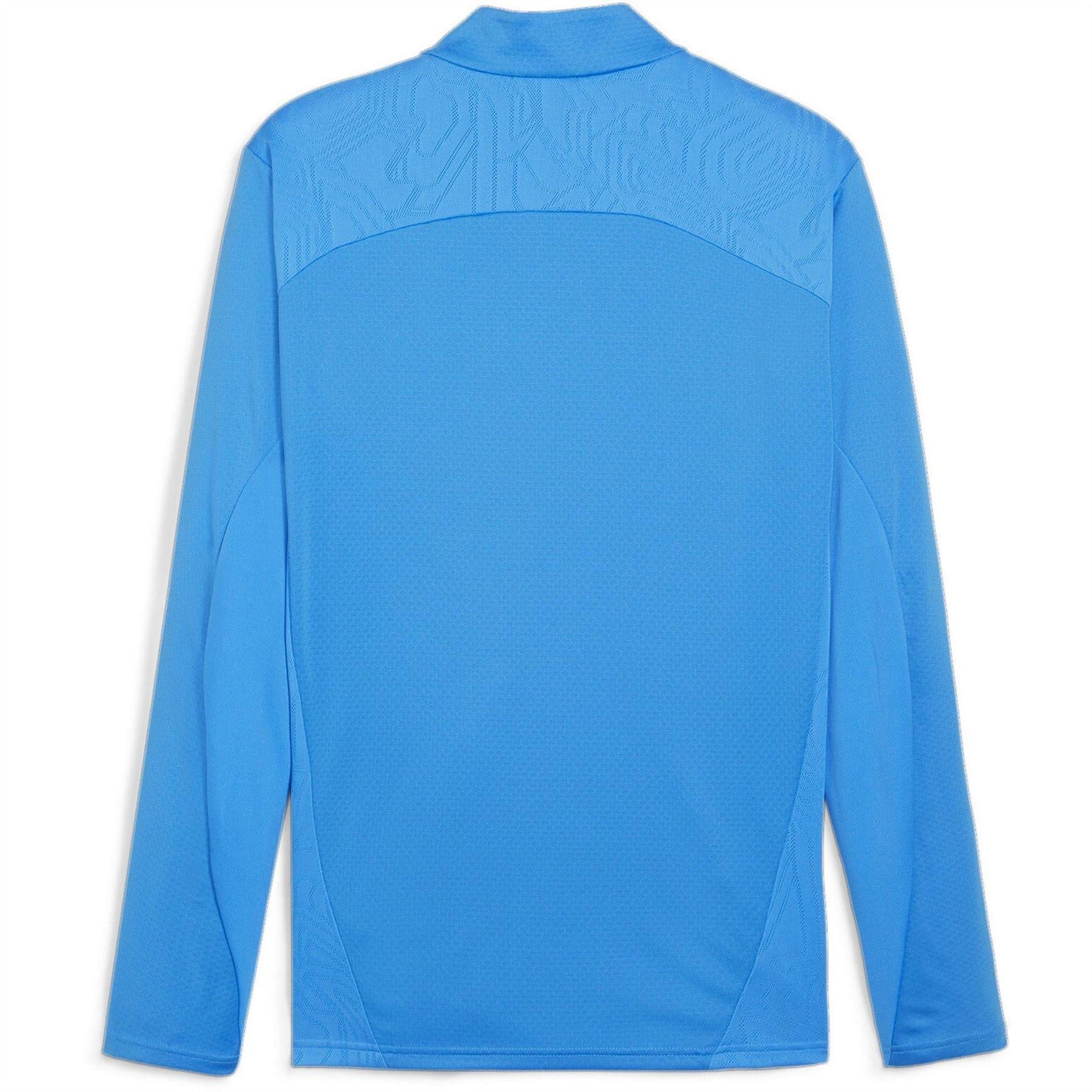 Blue-Silver - Back - Puma Mens TeamGoal Jacket