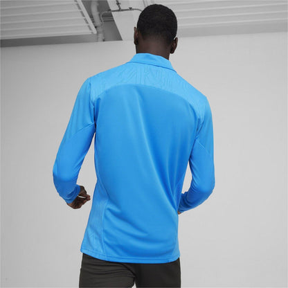 Blue-Silver - Lifestyle - Puma Mens TeamGoal Jacket
