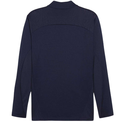 Navy - Back - Puma Mens TeamGoal Jacket
