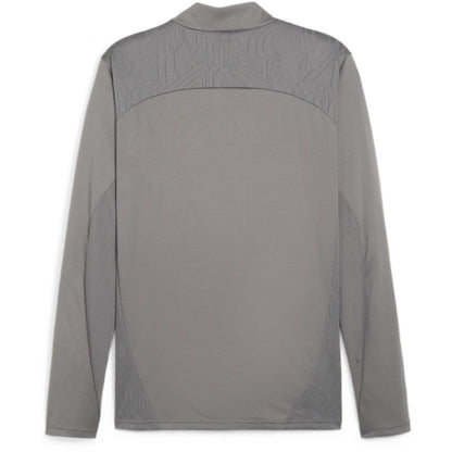 Silver - Back - Puma Mens TeamGoal Jacket