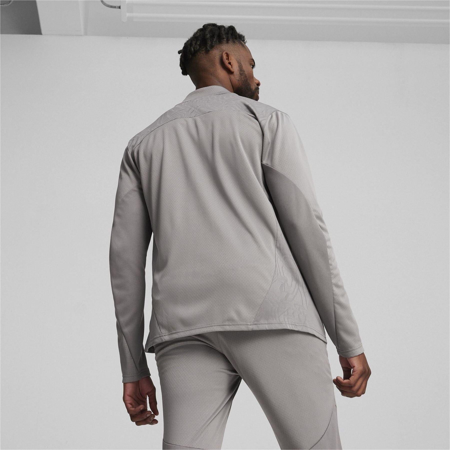 Silver - Lifestyle - Puma Mens TeamGoal Jacket