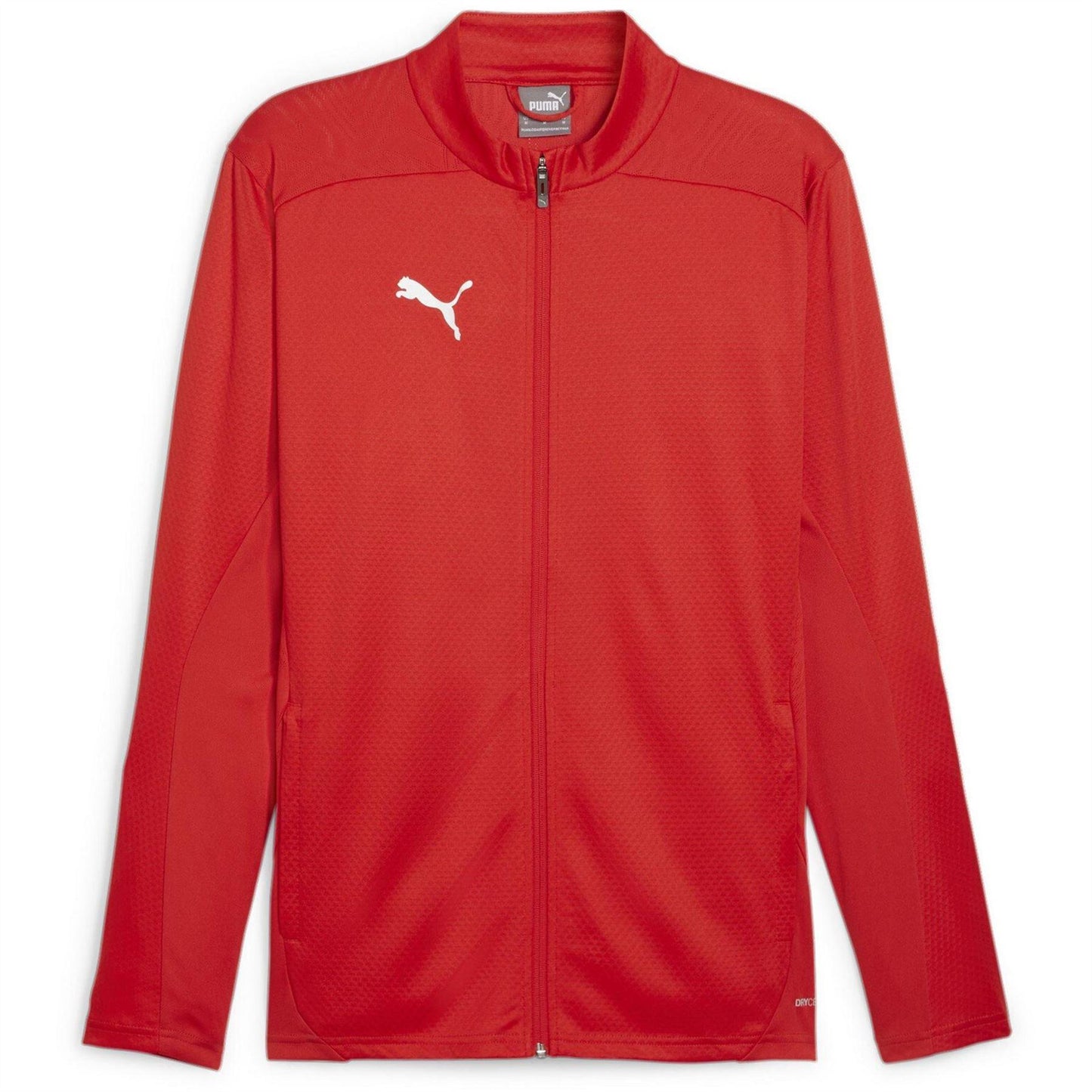Red - Front - Puma Mens TeamGoal Jacket