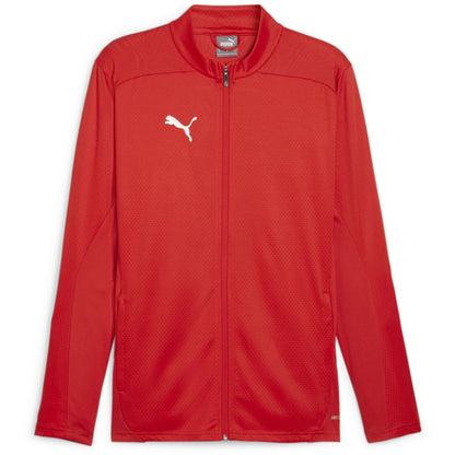 Red - Front - Puma Mens TeamGoal Jacket