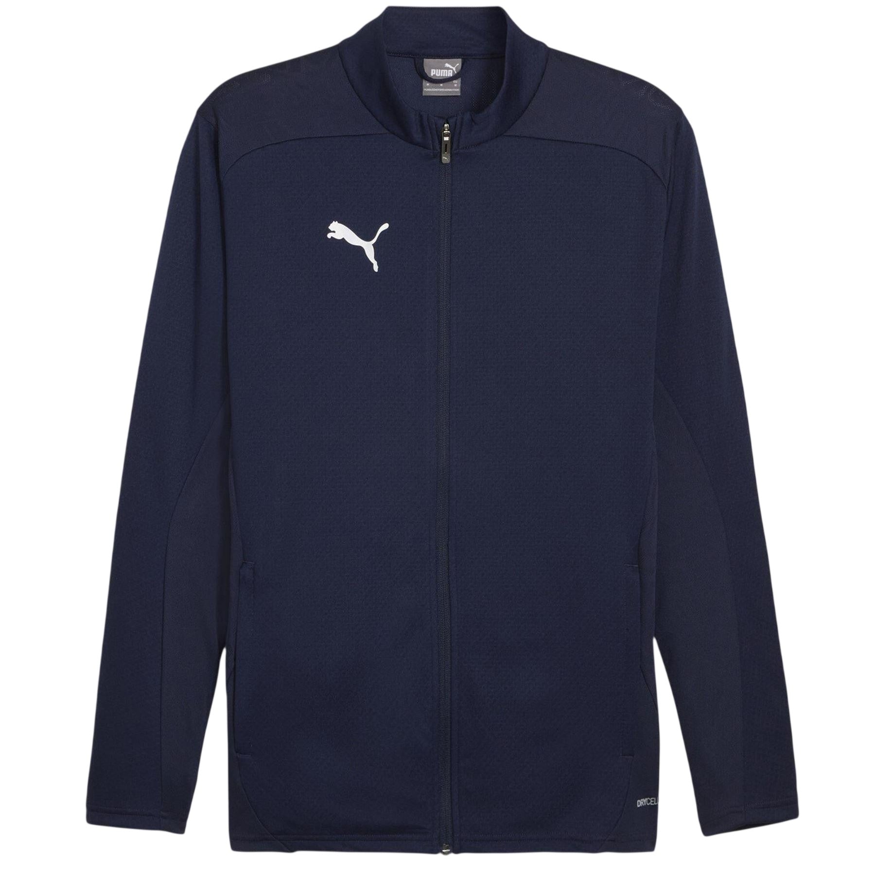 Navy - Front - Puma Mens TeamGoal Jacket