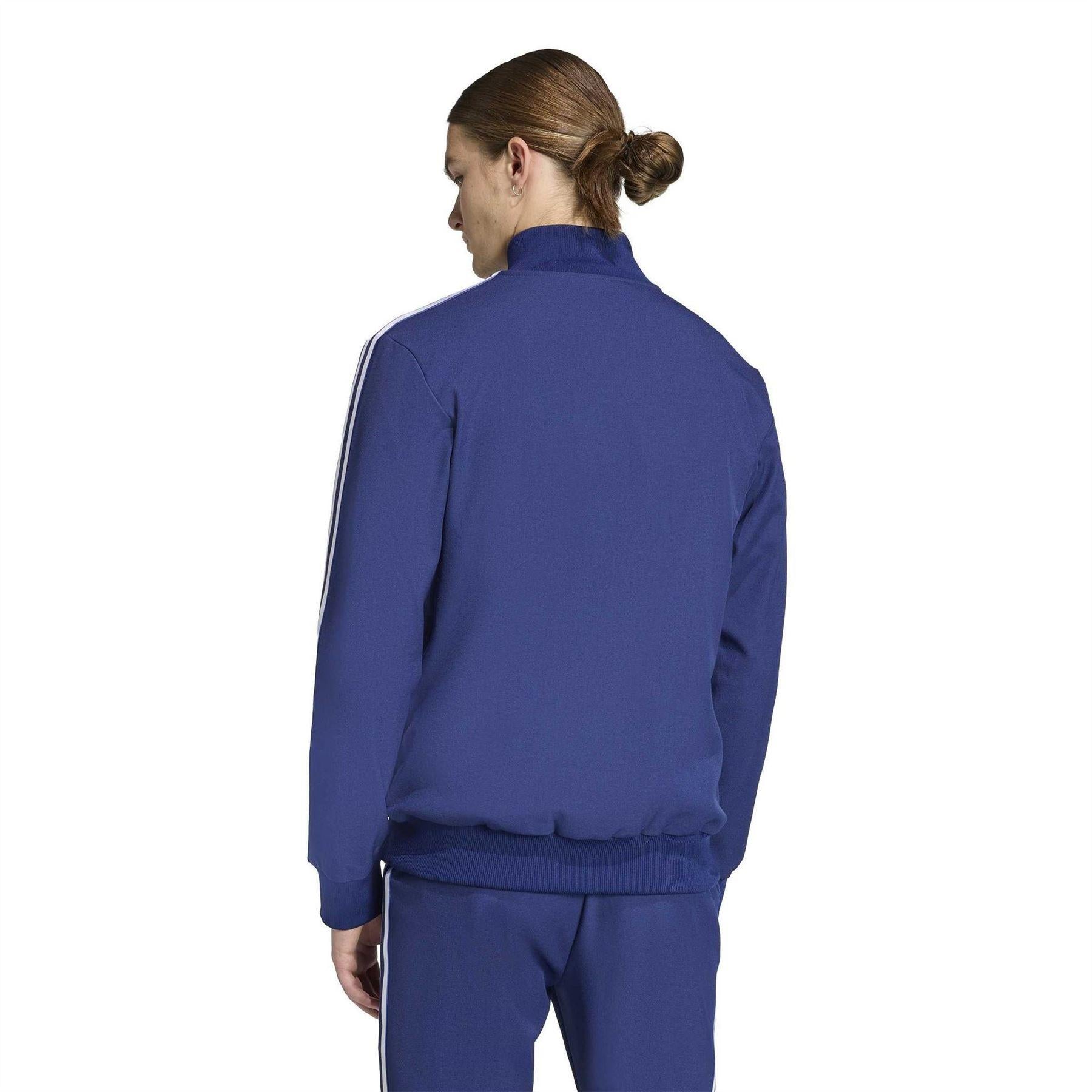 Blue - Back - Adidas Mens Terrace Icons F.C. Copenhagen Track Jacket