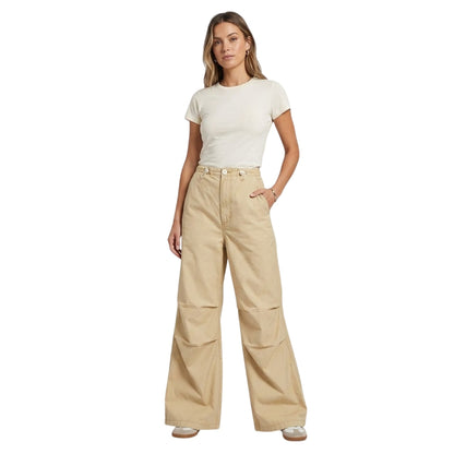 Safari - Lifestyle - Levis Womens-Ladies Wide Leg Parachute Pants