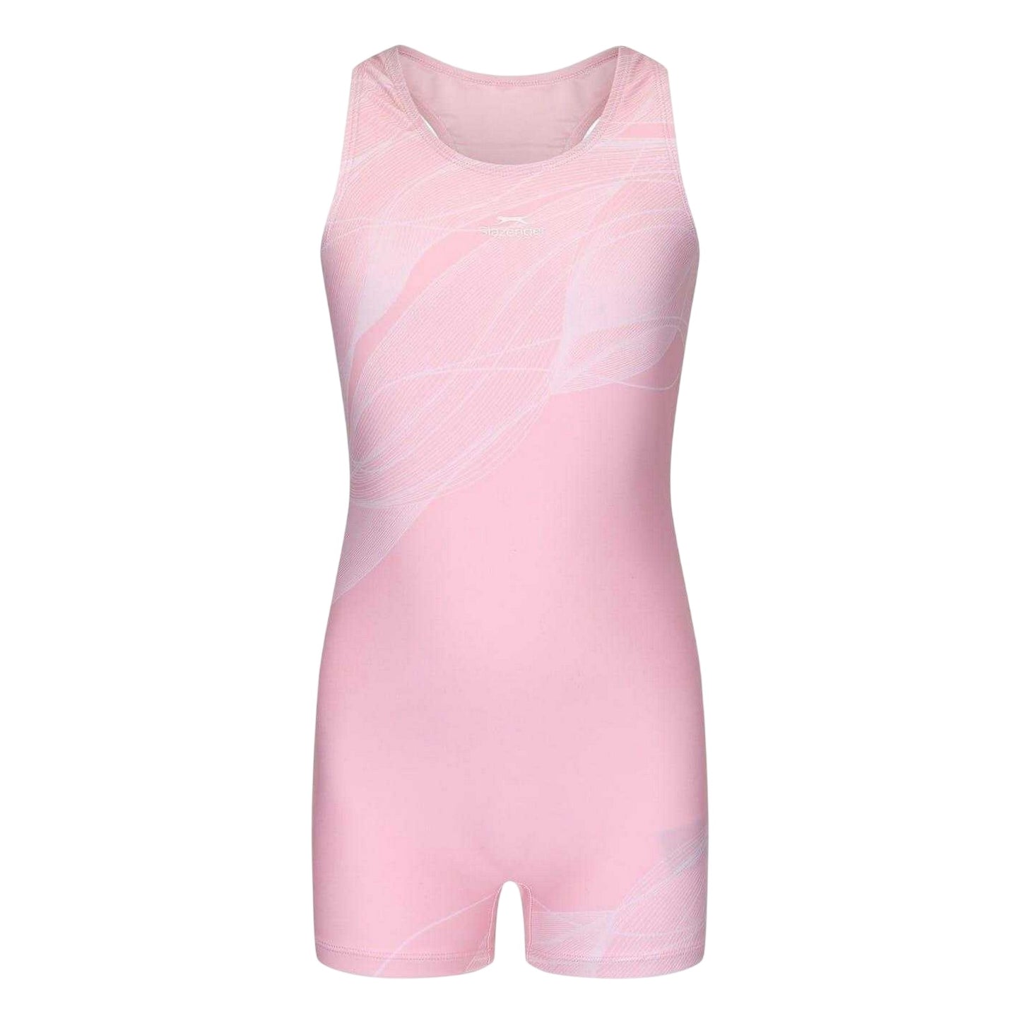 Pink-White - Front - Zoggs Girls Xtra Life One Piece Swimsuit