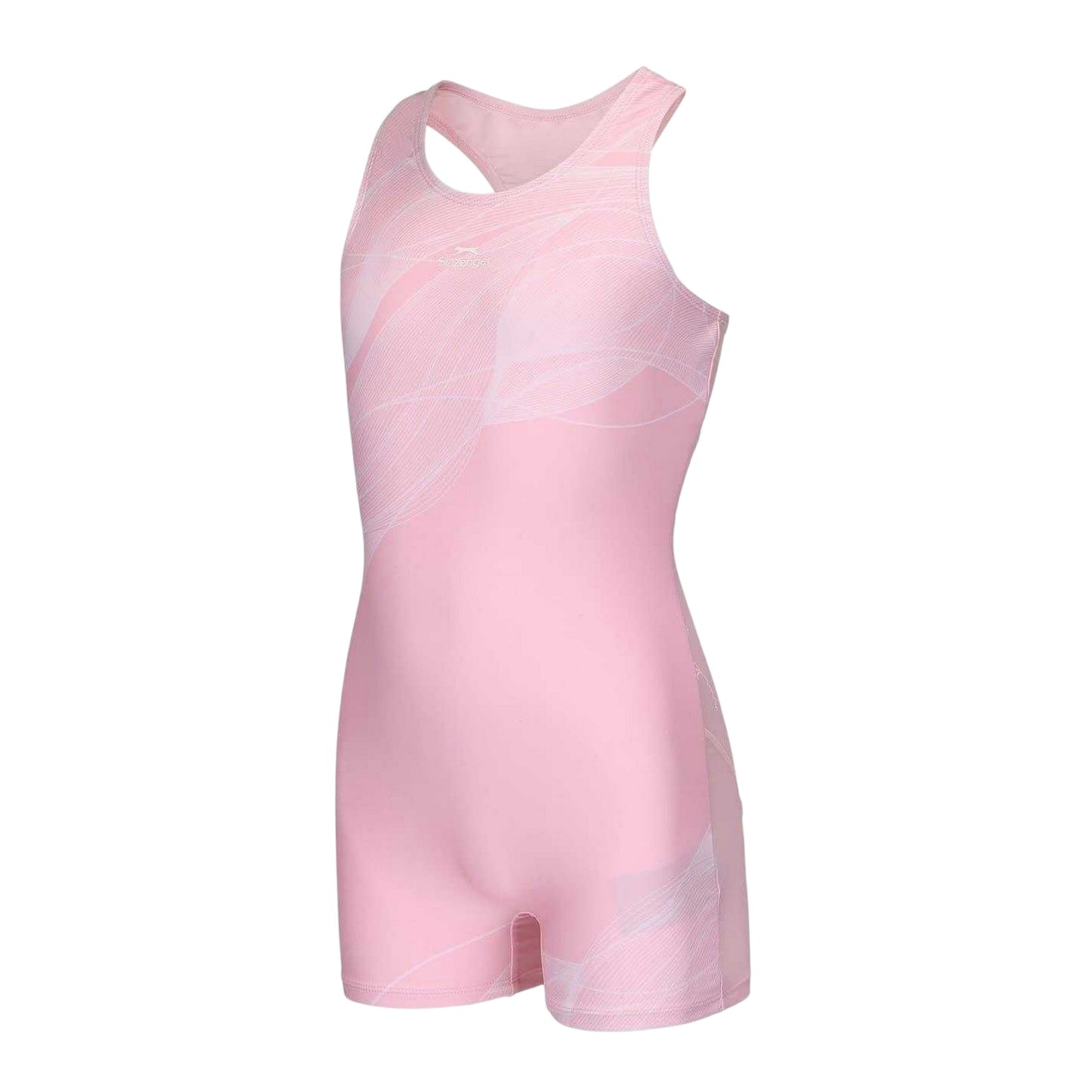 Pink-White - Side - Zoggs Girls Xtra Life One Piece Swimsuit