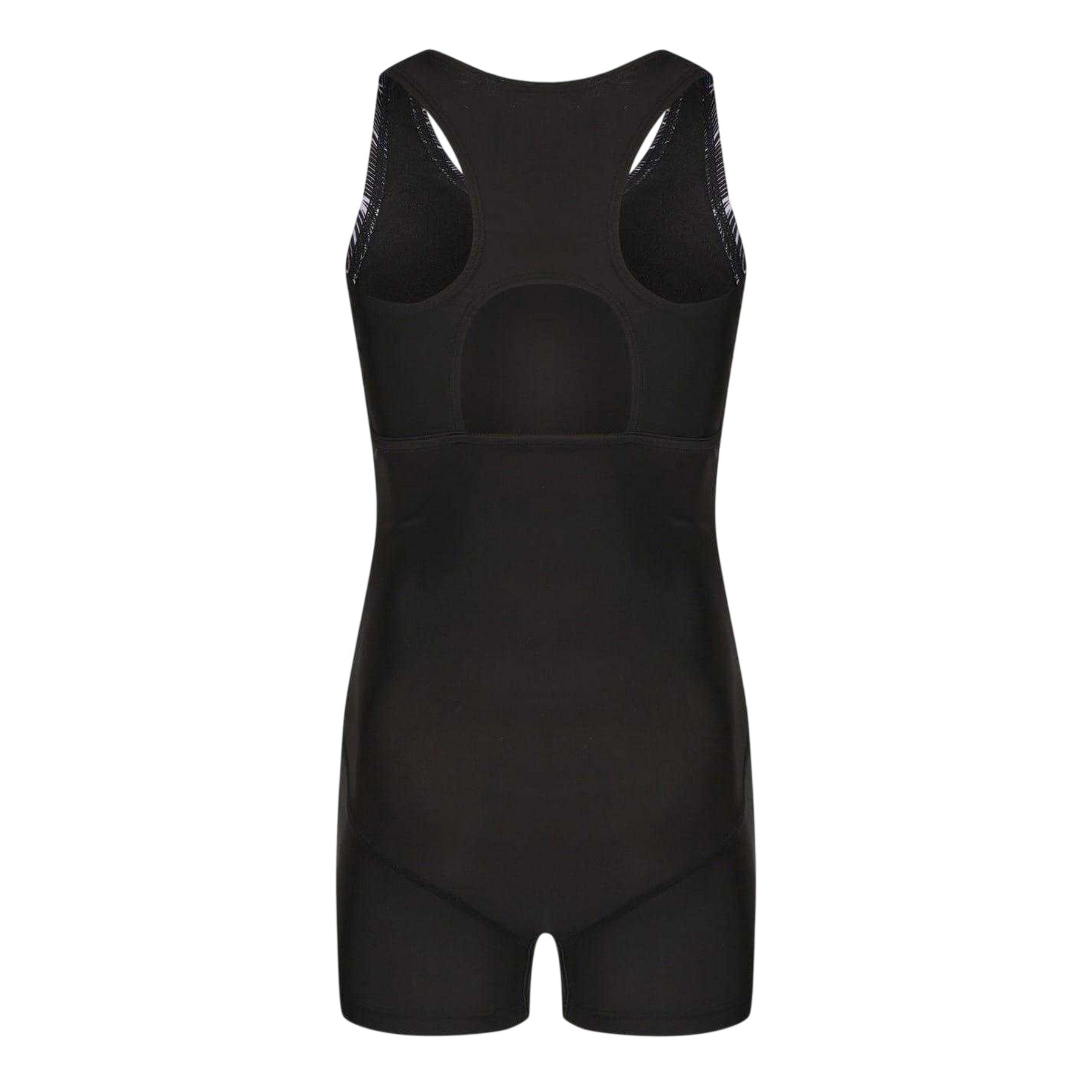 Black-Grey - Back - Zoggs Girls Xtra Life One Piece Swimsuit