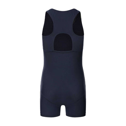 Blue-Yellow-White - Back - Zoggs Girls Xtra Life One Piece Swimsuit
