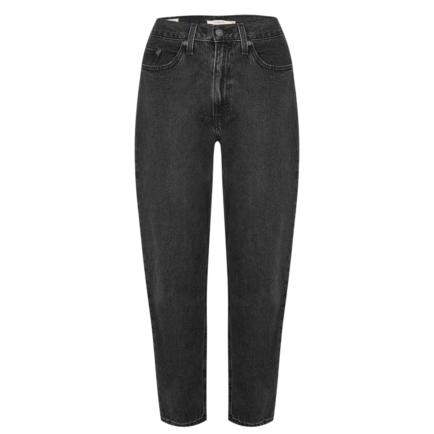 Stonewash - Front - Levis Womens-Ladies High Waist Mom Jeans