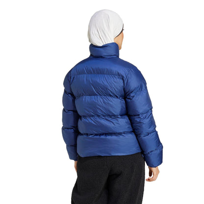 Dark Blue - Back - Adidas Womens-Ladies Originals Puffer Jacket