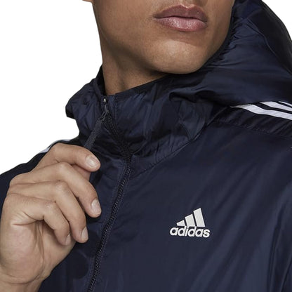 Legend Ink - Side - Adidas Mens Insulated Hooded Jacket