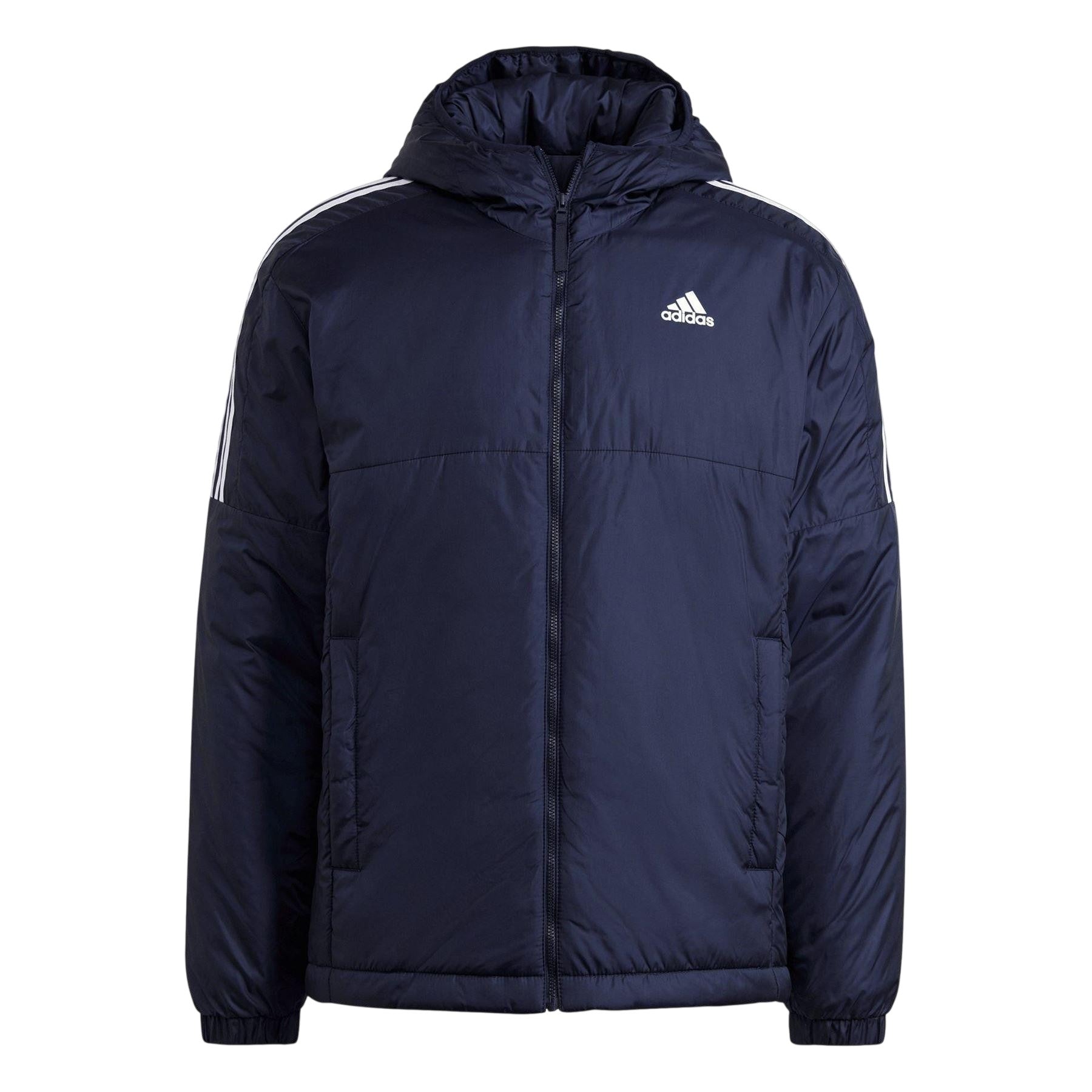 Legend Ink - Front - Adidas Mens Insulated Hooded Jacket