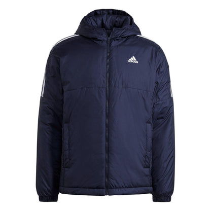 Legend Ink - Front - Adidas Mens Insulated Hooded Jacket
