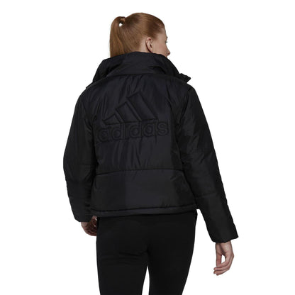 Black - Back - Adidas Womens-Ladies Bsc Down Jacket